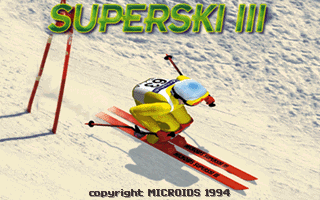 Game cover: SuperSki III