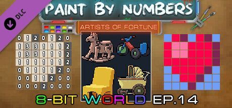 Game cover: Paint by Numbers: 8-Bit World Ep. 14