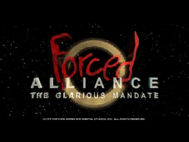 Game cover: Forced Alliance: The Glarious Mandate
