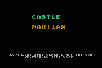 Game cover: Martian Castle