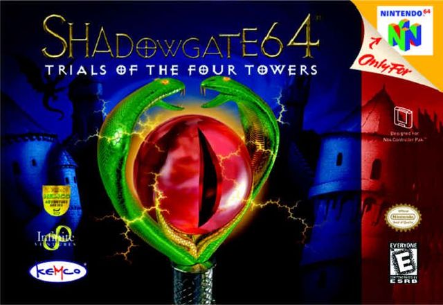 Game cover: Shadowgate 64: Trials of the Four Towers