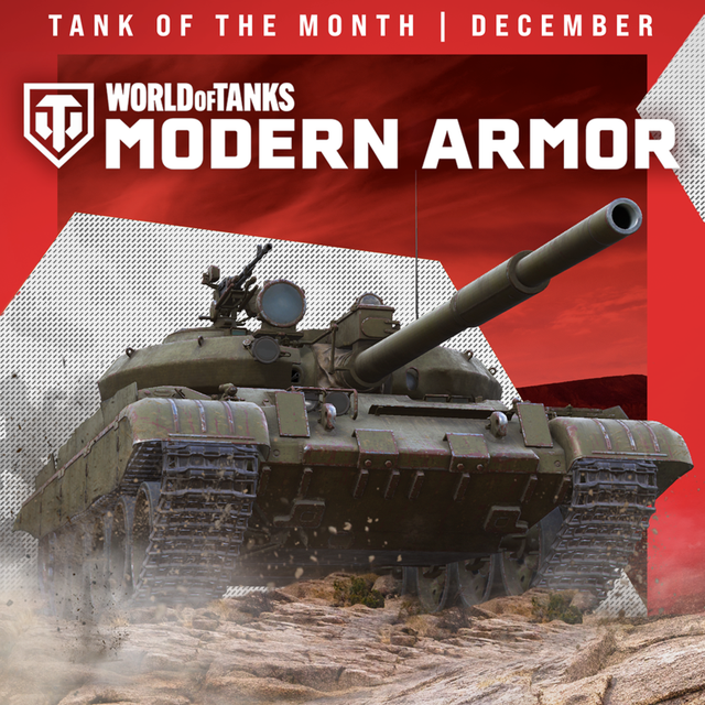 Game cover: World of Tanks: Modern Armor - Tank of the Month: T-62M-1