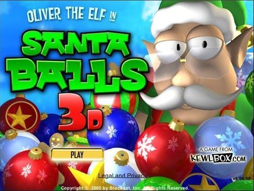 Game cover: Santa Balls 3D