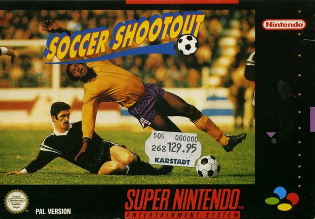 Game cover: Capcom's Soccer Shootout