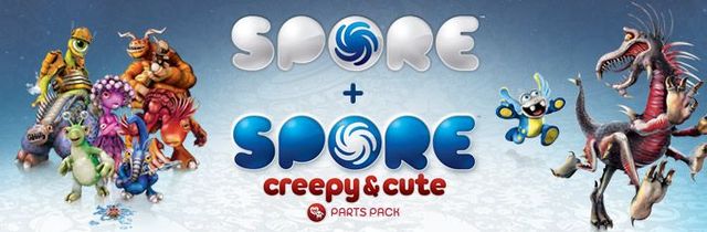 Game cover: Spore + Spore: Creepy & Cute Parts Pack