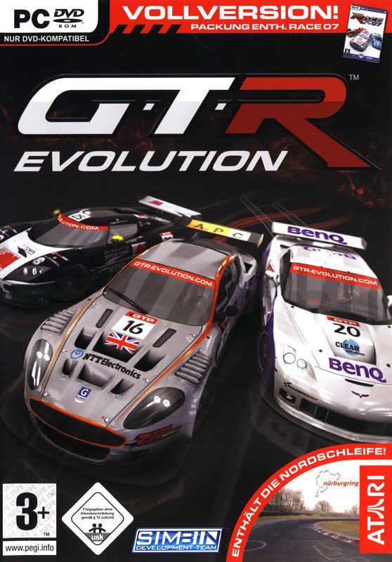 Game cover: GTR Evolution Complete