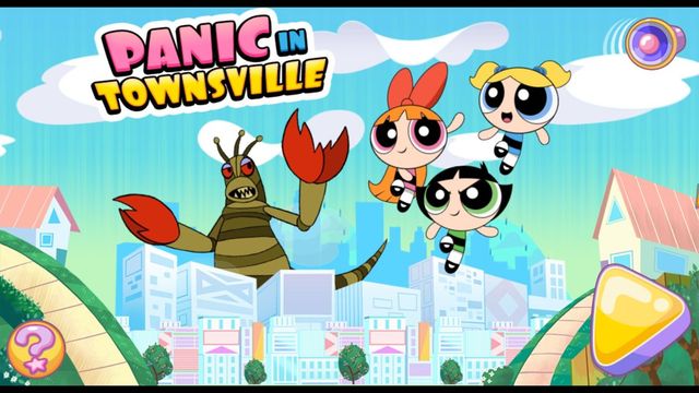 Game cover: The Powerpuff Girls: Panic in Townsville