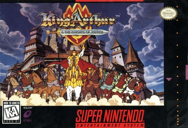 Game cover: King Arthur & the Knights of Justice