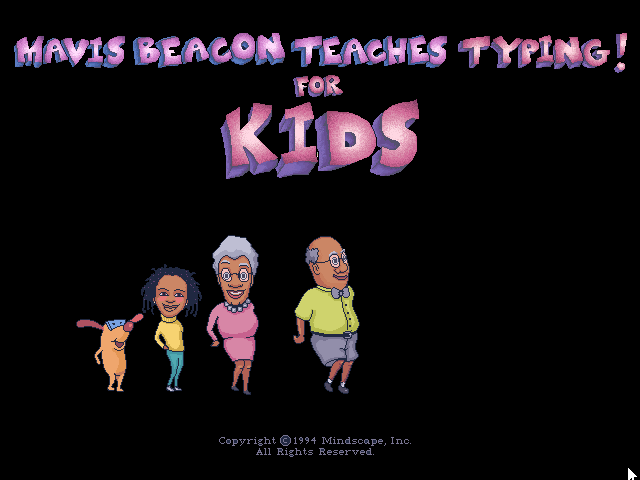 Game cover: Mavis Beacon Teaches Typing! for Kids