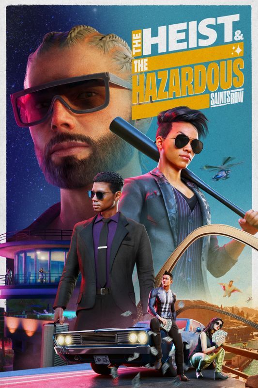 Game cover: Saints Row: The Heist and The Hazardous