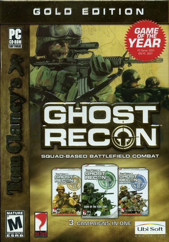 Game cover: Tom Clancy's Ghost Recon: Gold Edition
