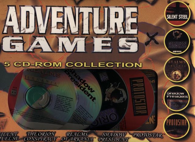 Game cover: Adventure Games: 5 CD-ROM Collection