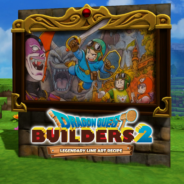Game cover: Dragon Quest Builders 2: Legendary Line Art Recipe