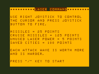 Game cover: Laser Attack