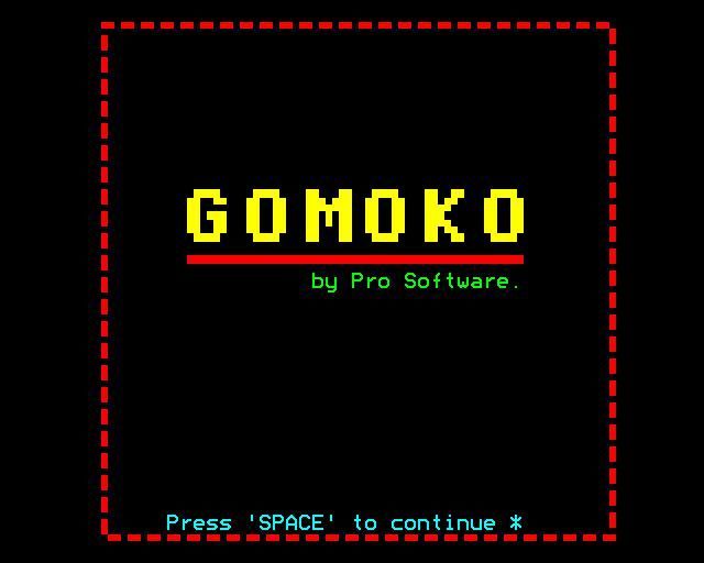 Game cover: Gomoku / Reversi