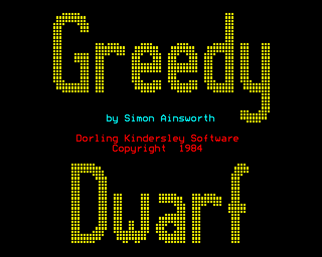 Game cover: The Greedy Dwarf