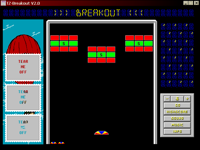 Game cover: TZ-Breakout