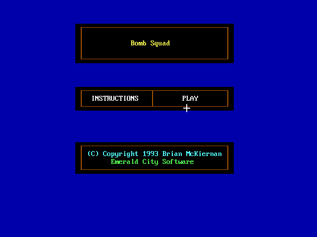 Game cover: Bomb Squad