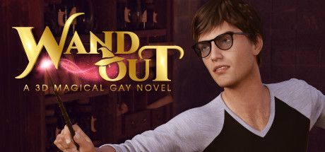 Game cover: Wand Out: A 3D Magical Gay Novel