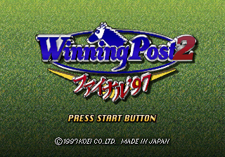 Game cover: Winning Post 2: Final '97