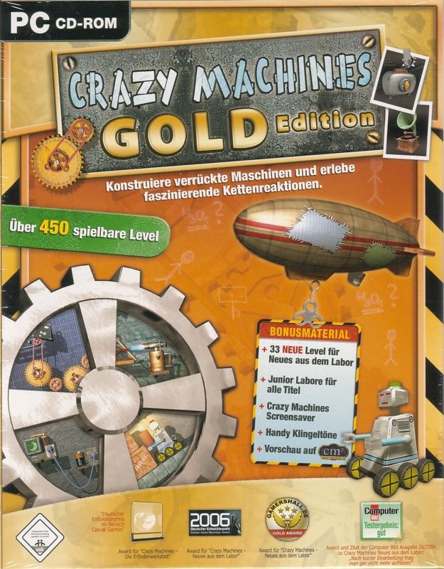 Game cover: Crazy Machines: Gold Edition