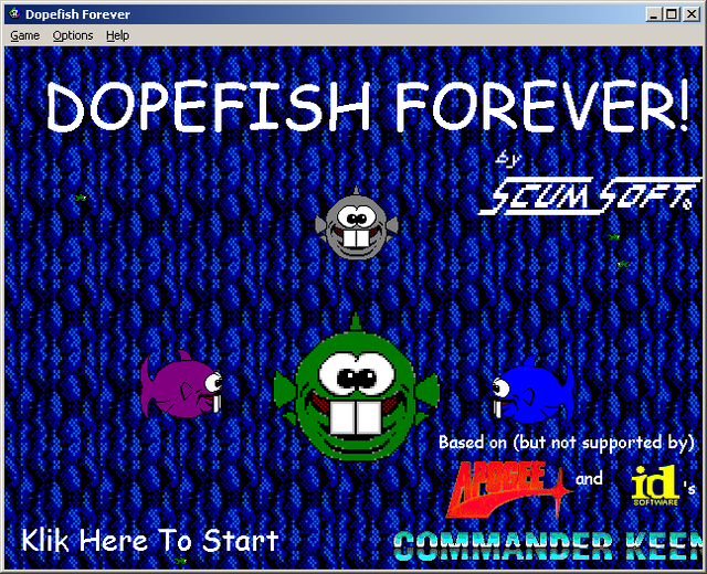 Game cover: Dopefish Forever!