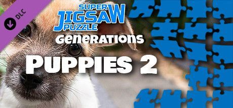 Game cover: Super Jigsaw Puzzle: Generations - Puppies 2