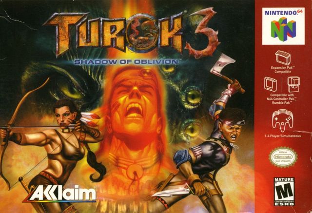 Game cover: Turok 3: Shadow of Oblivion