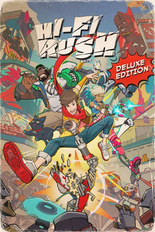 Game cover: Hi-Fi Rush: Deluxe Edition