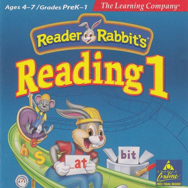 Game cover: Reader Rabbit's Reading 1
