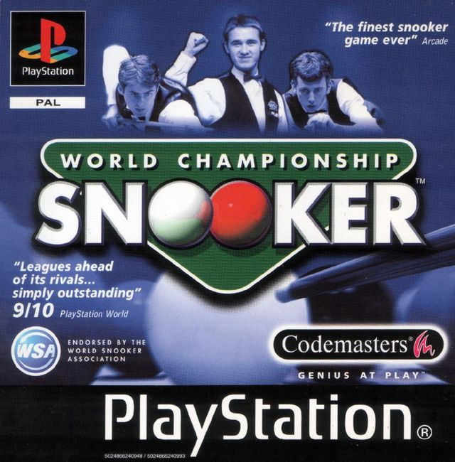 Game cover: World Championship Snooker