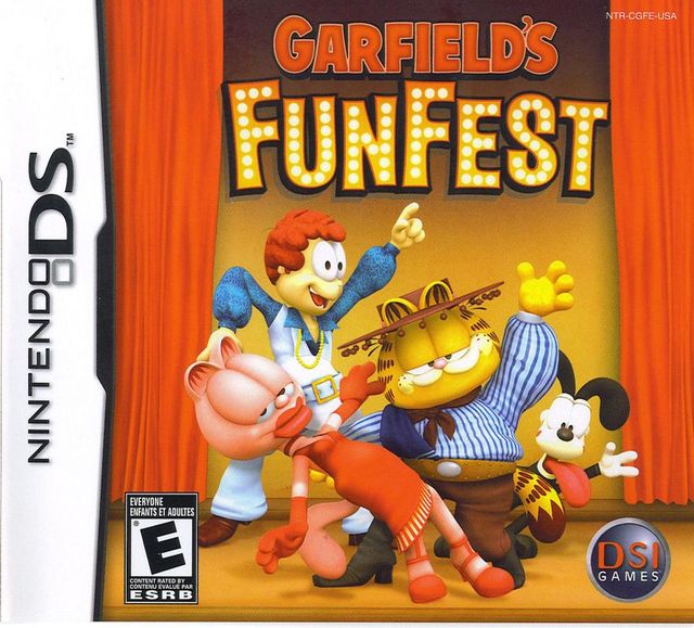 Game cover: Garfield's Fun Fest