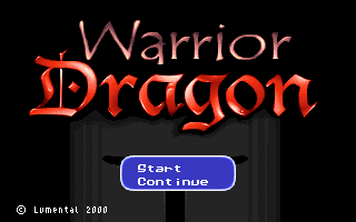 Game cover: Warrior Dragon