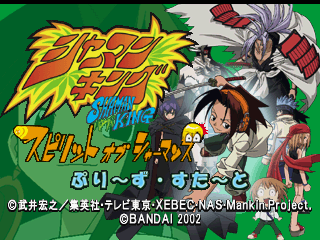 Game cover: Shaman King: Spirit of Shamans