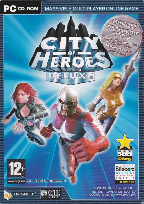 Game cover: City of Heroes (Deluxe Edition)