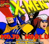 Game cover: X-Men: Mojo World