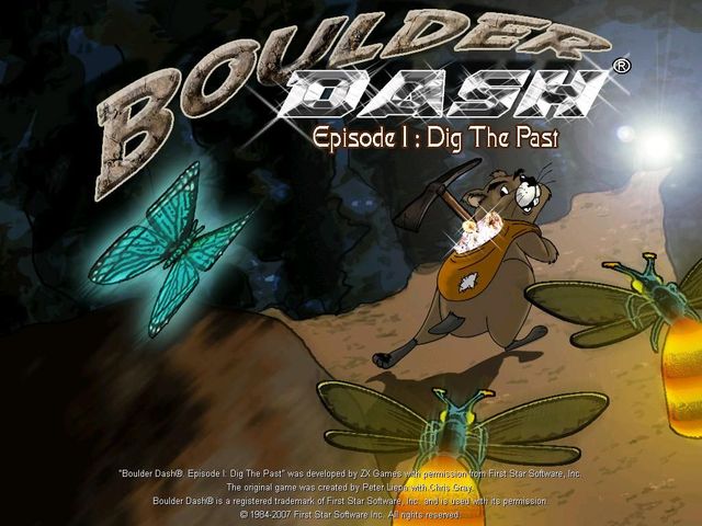 Game cover: Boulder Dash Episode I: Dig the Past