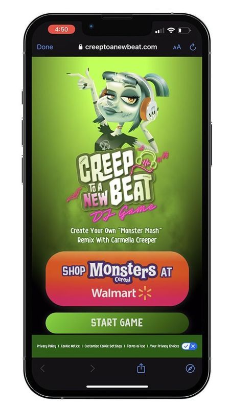 Game cover: Creep to a New Beat: DJ Game