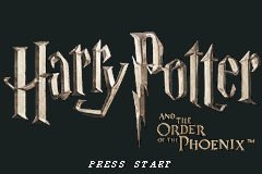 Game cover: Harry Potter and the Order of the Phoenix