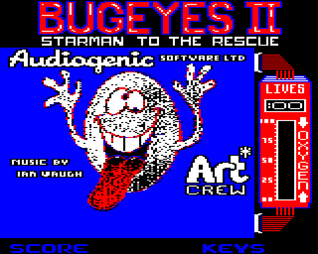 Game cover: Bug Eyes 2: Starman to the Rescue