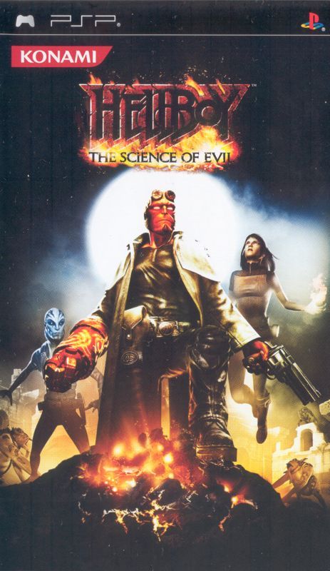 Game cover: Hellboy: The Science of Evil