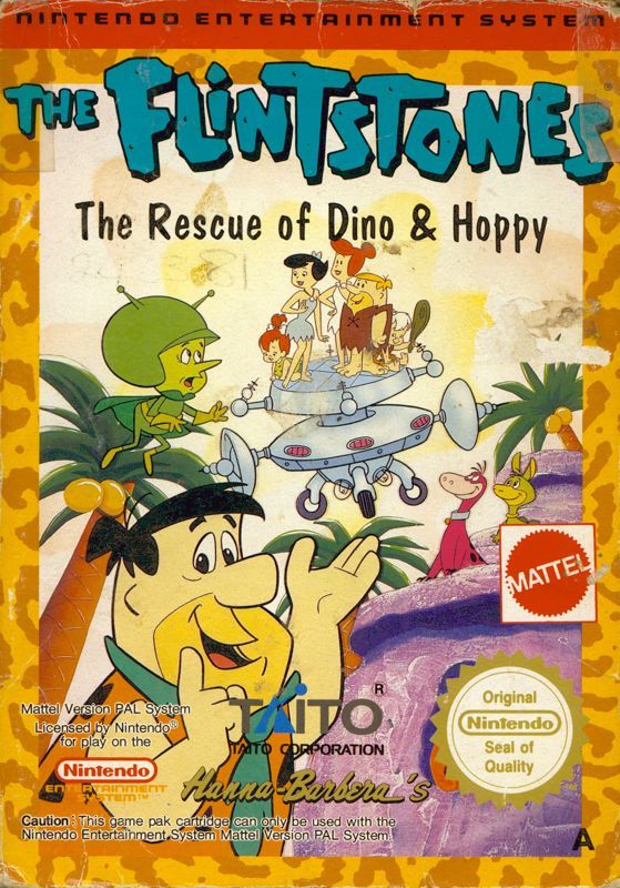 Game cover: The Flintstones: The Rescue of Dino & Hoppy