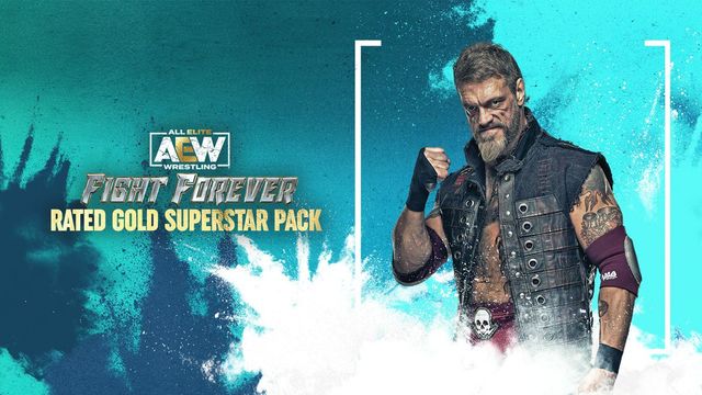 Game cover: AEW: Fight Forever - Rated Gold Superstar Pack