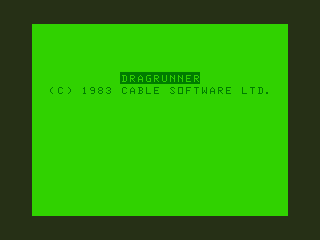 Game cover: Dragrunner
