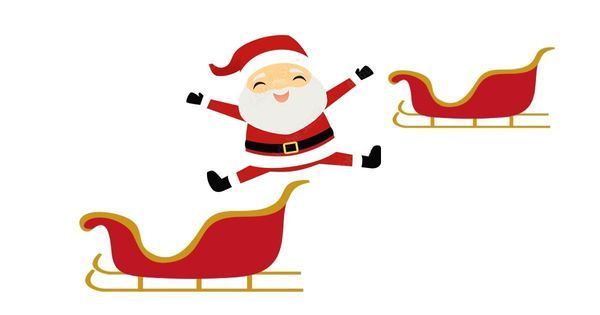 Game cover: Sleigh Ride Surfin' Santa
