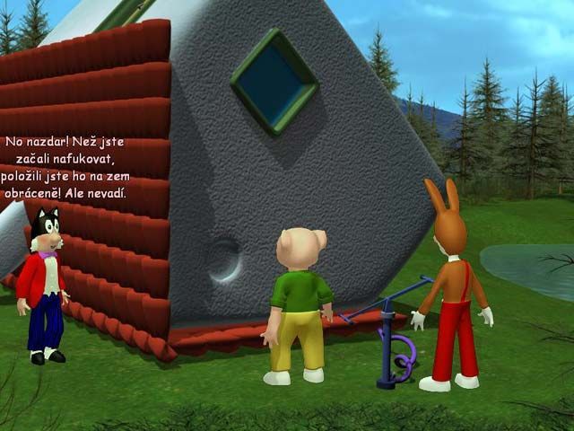 Game cover: Čtyřlístek CD-Romek 32: Loupežníci na Krákoříně
