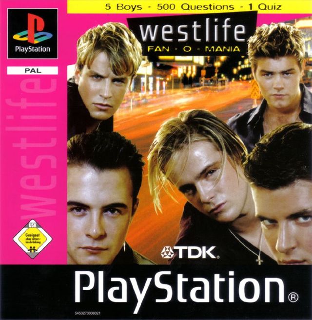 Game cover: Westlife Fan-O-Mania