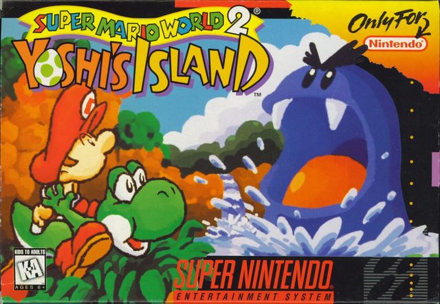 Game cover: Super Mario World 2: Yoshi's Island