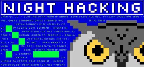 Game cover: Night Hacking