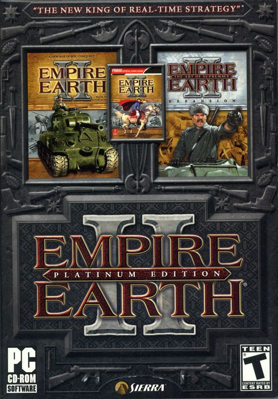 Game cover: Empire Earth II: Platinum Edition